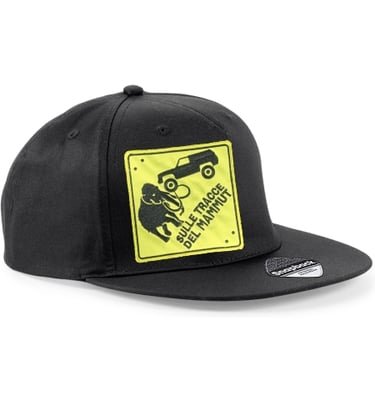 Cappello con visiera tonda
